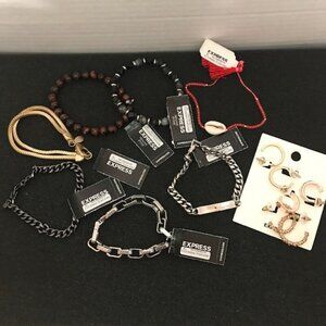 NWT Express Fashion Jewelry Bundle Bracelets & Earrings